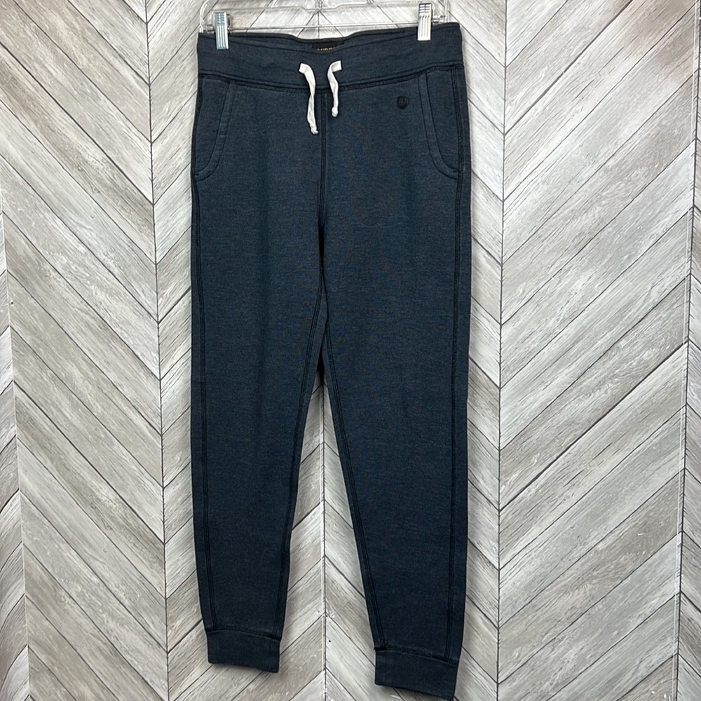 Burton Durable Goods Sz Small Navy Blue Drawstring Pants Joggers